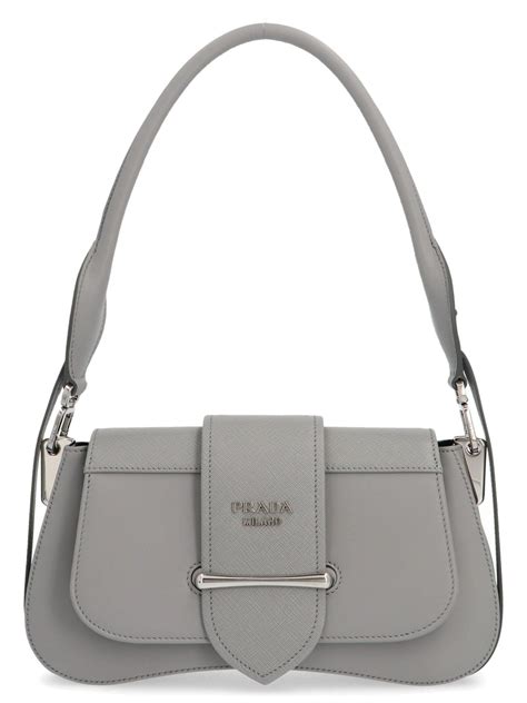 prada grey ruched leather clutch bag|prada leather clutches.